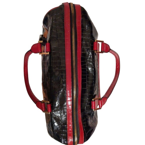 Leather Handbag Purse Dog Design Original By Sharif 1827 - Picture 10 of 13